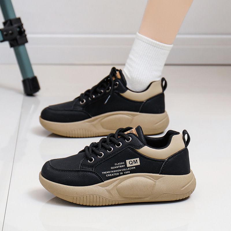 Shoes Spring and Autumn New Student ins Shoes Platform Sneakers Casual Board Shoes Daddy Shoes