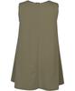 Soft Fabric with Moderate Style Free by Size KA M CW-X/Wacoal Women's T-Shirt, Moisture-Wicking, Quick-Drying, Stretch, Sleeveless, V-Neck, DLY165,