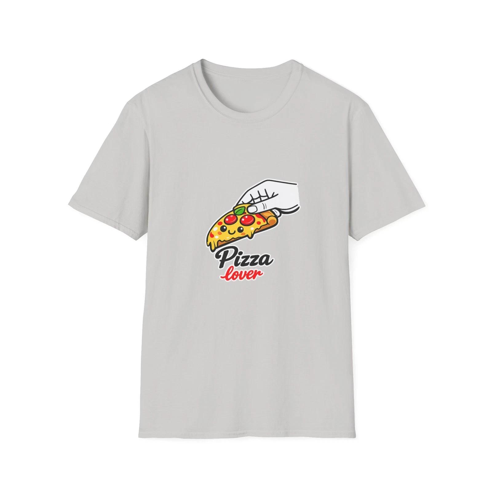 Pizza Lover T-Shirt | Pizza Slice, Pepperoni Design (Unisex) 2XL