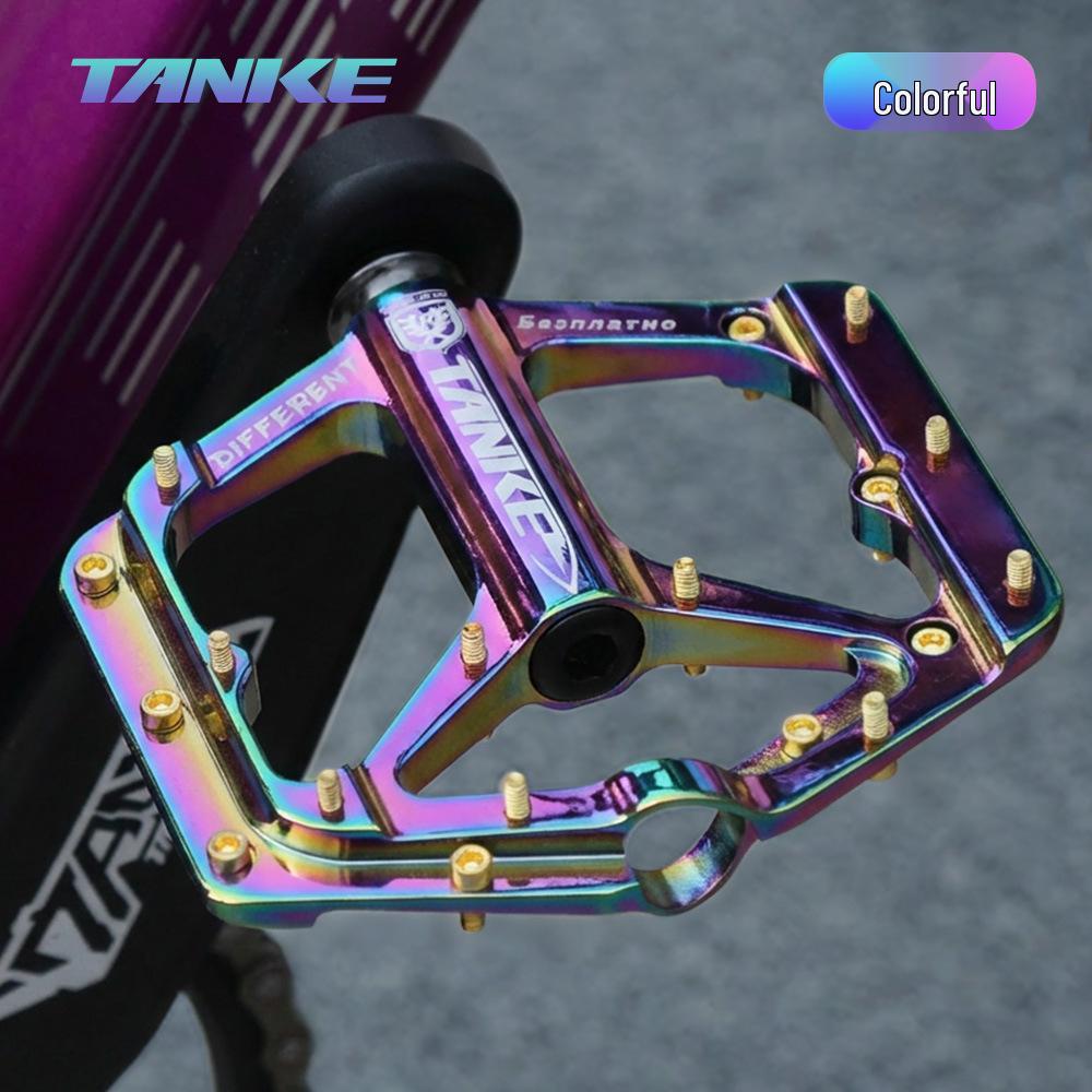 Carbon Guest CNC Colorful Aluminum Bike Pedals with Bearing Axle for Mountain and Off-Road Biking