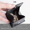 Tabarat Genuine Elephant Leather Coin Made in Respect for the Aged Day Gift Men's Purse, Japan, (Black)