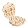 Holz Babyzahn Aufbewahrungsbox Kinderzähne Holzbox Organizer Gedenkbox Kinder Sammeln Nabelschnur Aufbewahrung