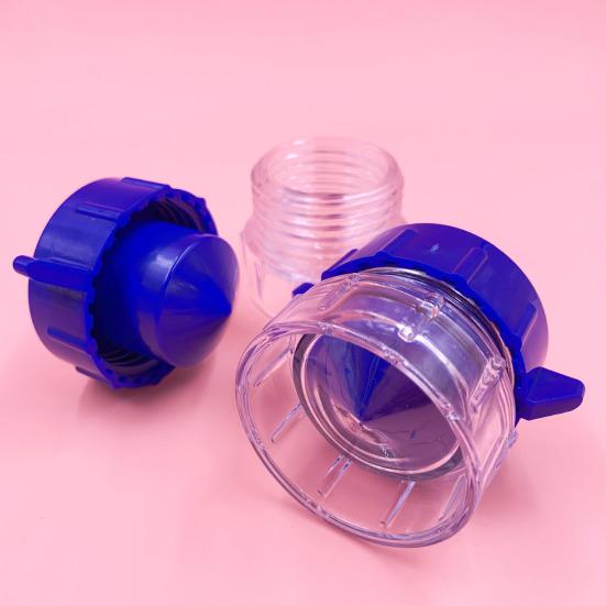 2Pcs Pill Grinder Compact Portable Pill Crusher with Built-in Pill Storage Compartment for Home Outdoor Travel