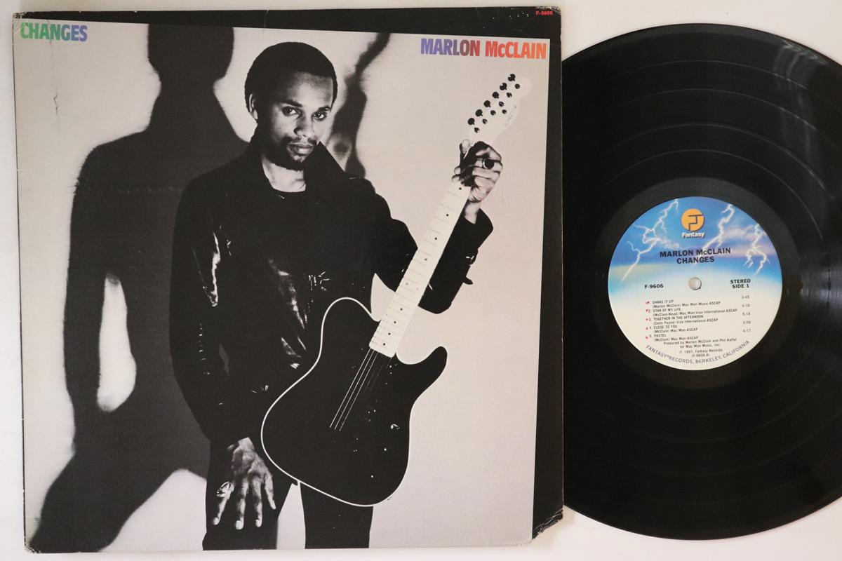 

LP Record MARLON MCCLAIN - Changes F9606 Fantasy 1981 US Soul/Funk Used