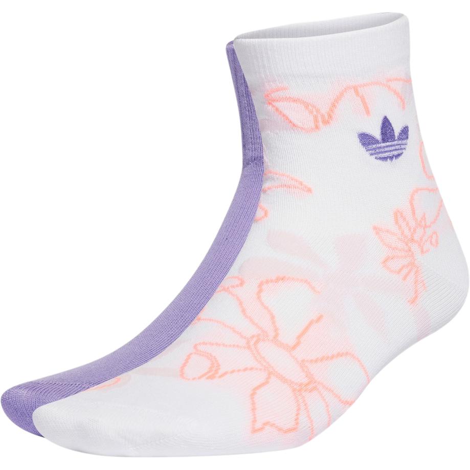 Adidas Originals Ankle Socks Unisex 2 Pack HM4189 M