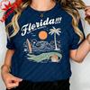Funny Florida Bury Your Regrets Graphic Tshirt Summer Vacation Unisex Cotton Short Sleeve Florida Getaway Casual Daily Outfit