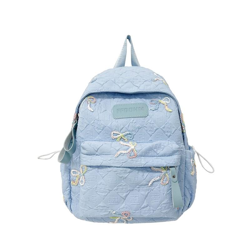 

Женский рюкзак большой вместимости Bow Commuter Student Schoolbag Small синий