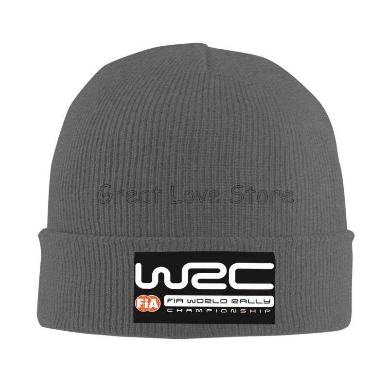 

Sportswear Gym Running Sports Knitted Hat Autumn Winter Beanie Hats World Rally Championship Warm Street Cap for Men Women