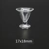 10Pcs/Set Simulation 1:12 Dollhouse Furniture Dollhouse Miniature Glass Cup  Scene Ornament