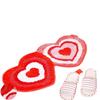 Love Shaped Carpet Bathroom Toilet Door Absorbent Non Slip Floor Mat Household Anti Dirty Floor Mat