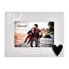 Celebrations Moments Dad Wooden Heart Photo Frame