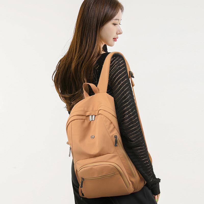 Women's Backpack Travel Backpack Large Capacity Lightweight Nylon Bag Student Schoolbag