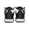 Anta High-Top Skate Shoes With Slip Resistance And Shock Absorption Men Skate Shoes Black White 91648060-3