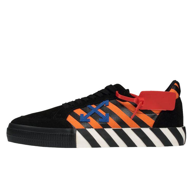 

Off-White Vulc Sneaker Black Blue Orange Men Sneakers OMIA085R20C210181930 40