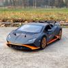 MyCar 1:24 Scale Lamborghini Huracan STO Die-cast Metal Model Car - Blue Collectible Figurine & Display Decor