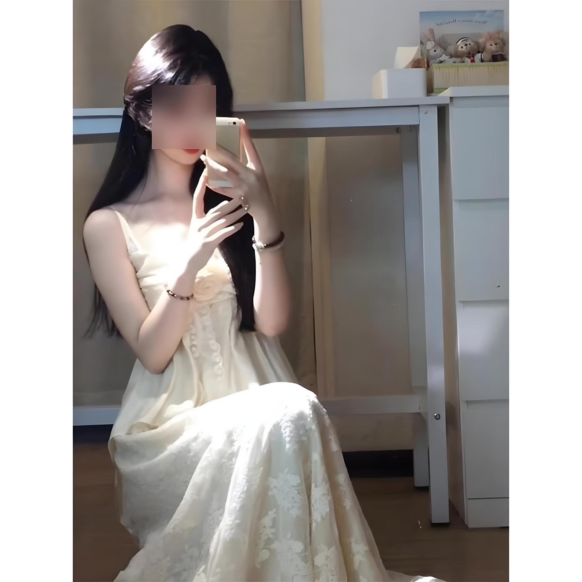 

Полный комплект женской летней атмосферы морского отдыха, нежный кружевной топ-бюстье и юбка с завышенной талией на бретелях XL- (recommended 110-60kg)