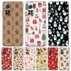 Phone Case For Xiaomi Mi Poco X7 X6 X5 NFC X3 F7 Ultra F6 Pro F3 15 14T 14 13T 11 12 13 Lite Clear TPU Cover Cartoon Christmas