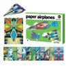 Kendin Yap Kağıt Uçak Kitabı Uçak Oyuncakları 12 Desenli Renkli Kağıt Sanat Projeleri Oyuncaklar Çocuklar İçin Erkek Kız Yetişkinler Sınıf