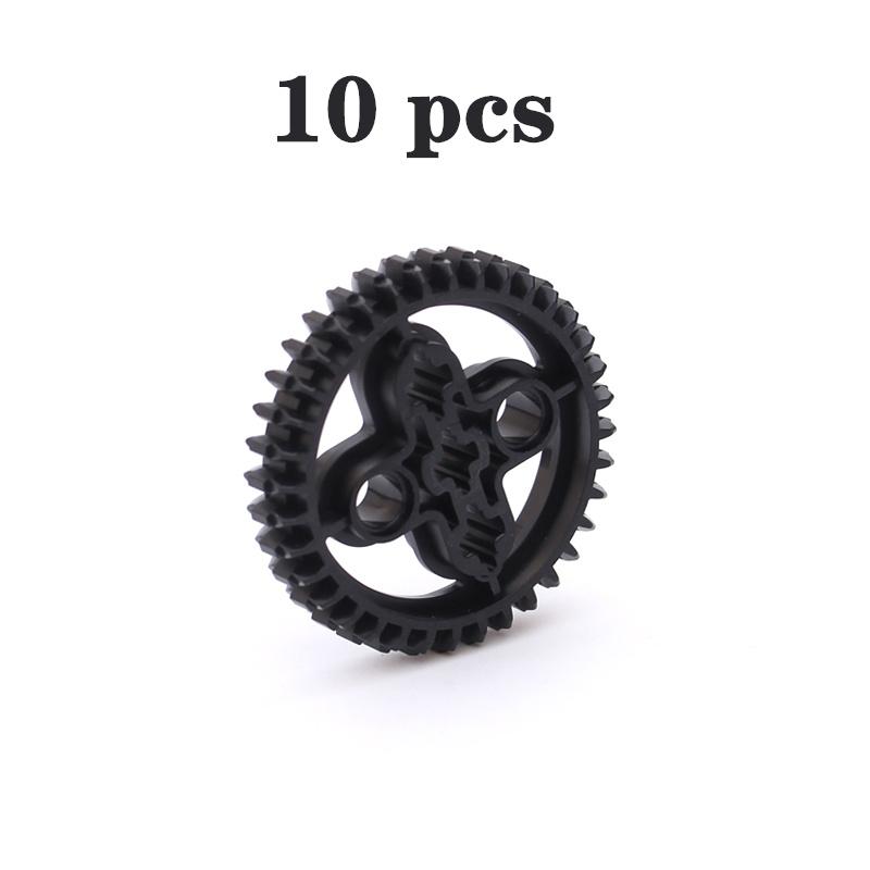 MOC Gear Series Gear Rotating Platform Gear Rack and Gear Differential High-tech Parts Small Particles Building Blocks Toys