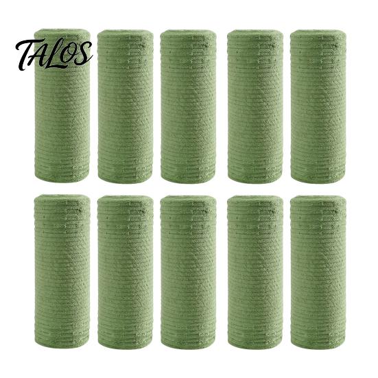 Eco Friendly Paper Towel Alternative Reusable Microfiber Cleaning Cloth, Thick Absorbent Tearable Wipes, Wet And Durable Household Rags Dry