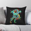 Blue Japanese Dragon Tattoo Pillowcase Polyester Linen Velvet Creative Decorative Pillow Case Sofa Seater Cushion Wholesale
