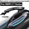 Set de mânere de ușă de acces, negru, exterior exterior exterior, confort pentru BMW Seria 5 7 F07 F10 F11 F06 F12 F13 F01