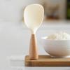 1Pcs Silicone Rice Spoon Heat-resistant Food Grade Silicone Rice Shovel Non-stick Rice Cooker Kitchen Tool Household Rice Spoon