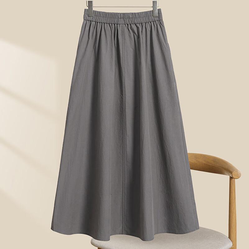 She Pool High-Waist A-Line Midi Skirt