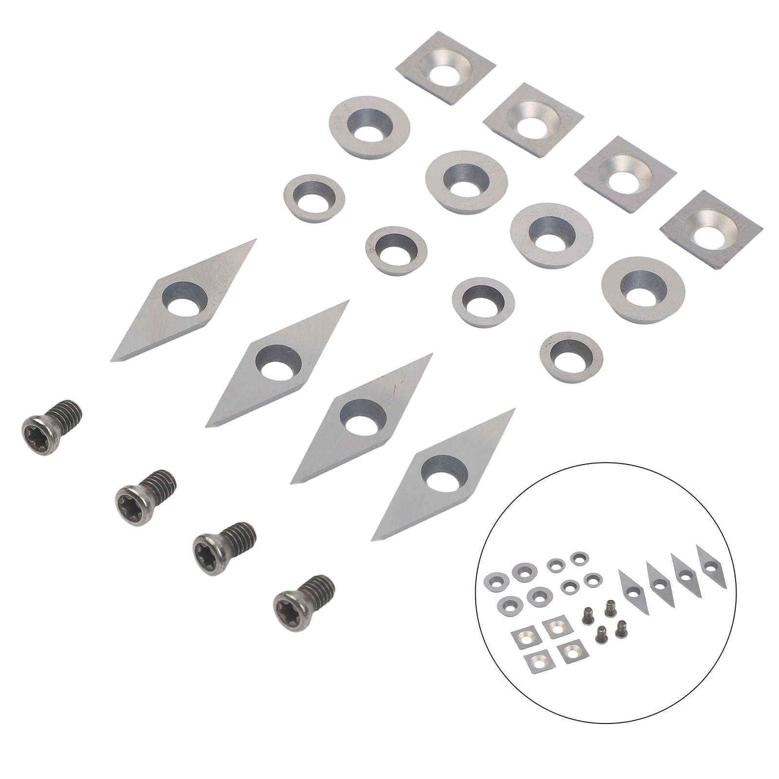 

Carbide Cutting Blades Silver Black Wood Lathe Inserts Hollowing Out Long-term Use Sturdy And Reliable Trimming Curved Surfaces China Mainland