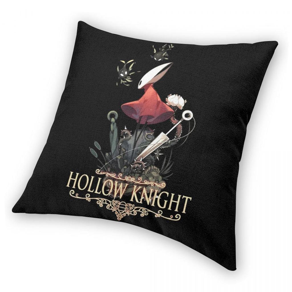 Spiel Hollow Knight Silksong Kissenbezug Doppelseitiger Druck Polyester Kissenbezug Dekor Kissenhülle Zuhause Quadratisch 45*45cm