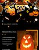 Large Luminous Pumpkin Lantern for Halloween Outdoor Theme Decorations