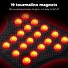 Tourmaline Self-heating Neck Brace 19 Magnets Stone Neck Care Cervical Spine Warming Brace Belt Relieve Discomfort