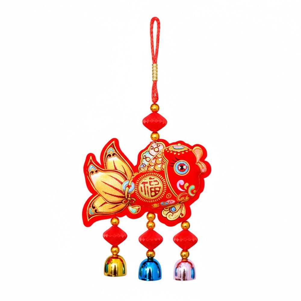 Flocking Chinese New Year Decoration Spring Festival Pendants  Door Window Wall Decor