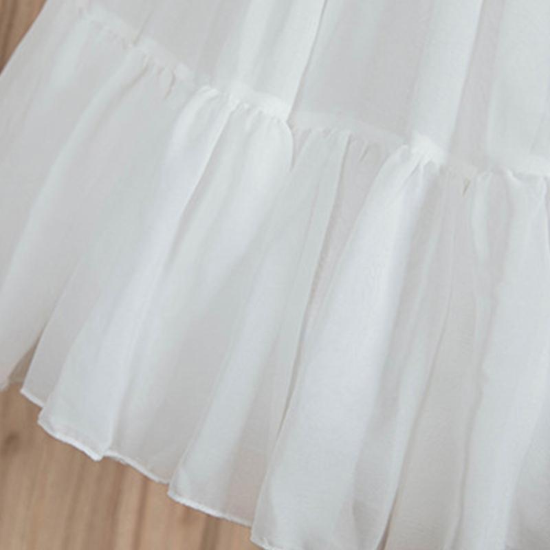 Women Crinoline Petticoat Adjustable Hoop Skirt Ball Gown Half Slips Girls Short Underskirt for Wedding Bridal Dress