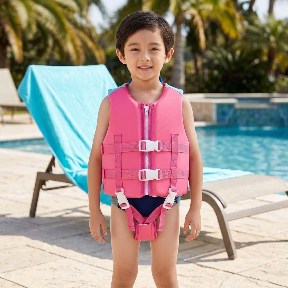 Adjustable Child Buoyancy Vest Not Falling Off Floating Vest Baby Swimming Jackets  Child