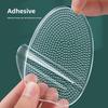Non-slip Forefoot Pad GEL Transparent Invisible Sports Shock Absorption Half Size Pad High Heels Shoes Anti-wear Sole Sticker