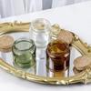 100ml Corked Amber Glass Aroma Candle Holder