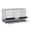 Extra Large Foldable Chicken Coop with Thickened Wire for Egg-Laying