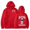 Death Row Records Hoodies Frühling Herbst Fleece Hoodie Pullover Mode Männer Frauen Locker Kapuzenpullover Hip Hop Streetwear Top