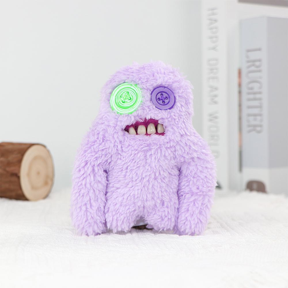 FUGG Keychain Plush Toy Pendant Doll Annoyed Alien Ugly Monster Key Ring Stuffed Peluche Doll Hanging Ornament Gifts
