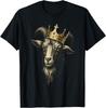 Greatest of All Time Champion Sports Goat King Crown G.O.A.T T-Shirt