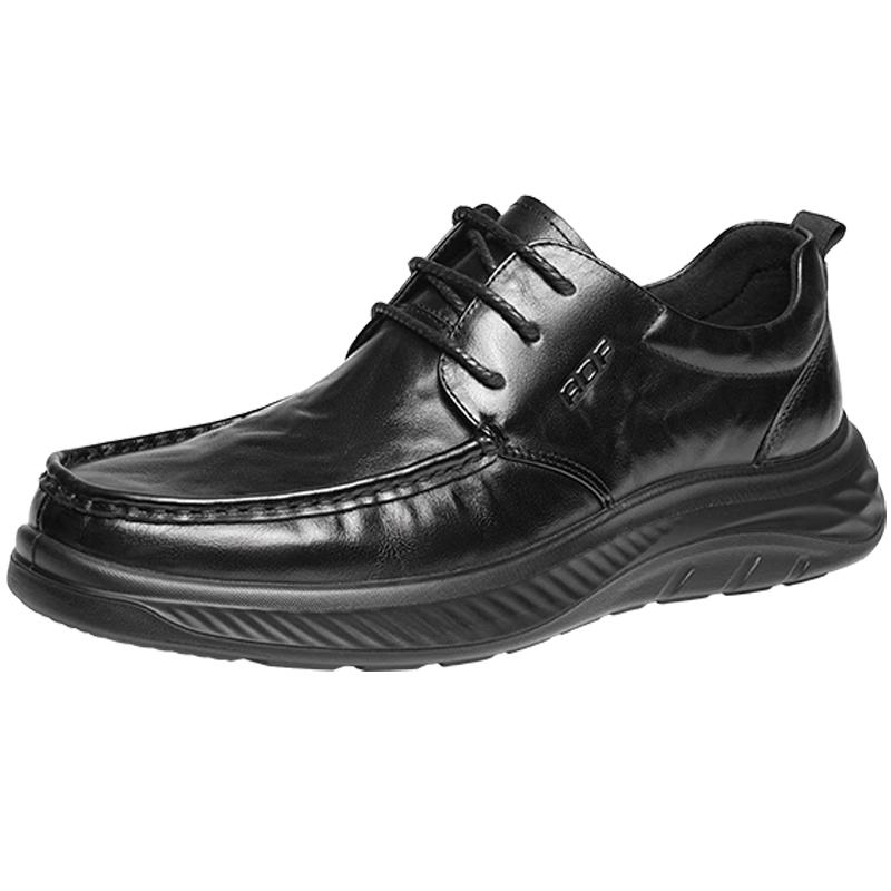 Red Dragonfly Men s Casual Cowhide Lace-Up Shoes WTA45091 41