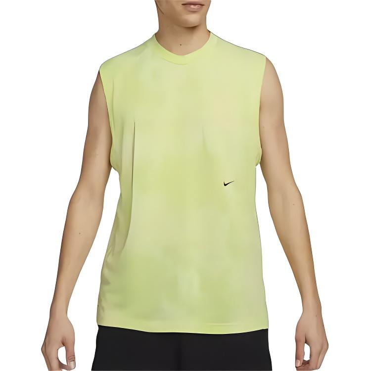 Nike Tank Top Men s Neon Yellow DX0928-113 S