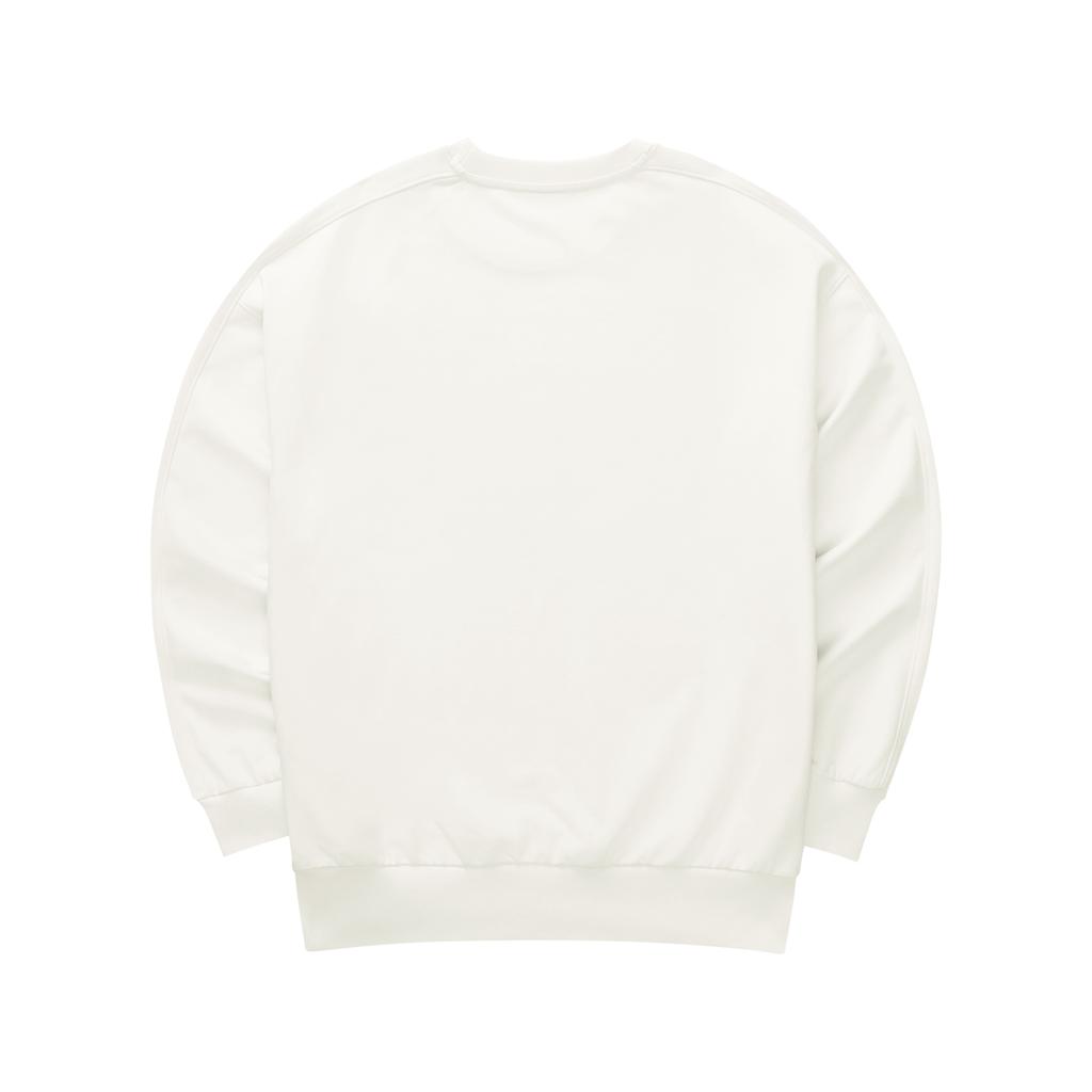 Skechers Sportlife Sweatshirt Unisex Marshmallow White L324U100-0074