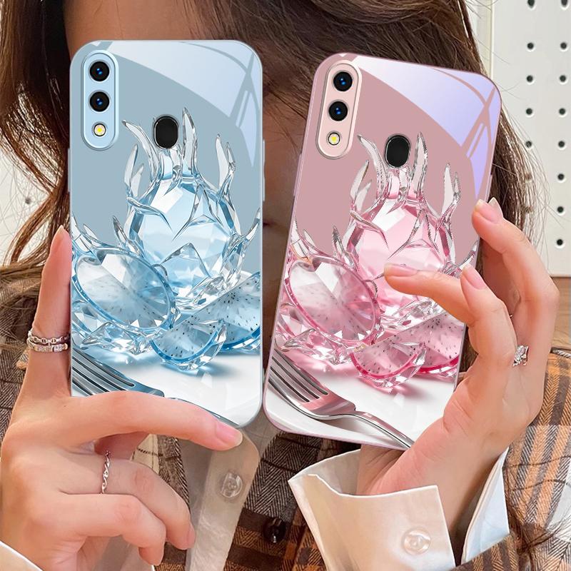 Familiar Dragon Fruit For Samsung A73 72 71 A70 56 55 54 A53 52 51 50 42 A35 A34 33 32 31 26 25 24 23 22 30 Glass Phone Case