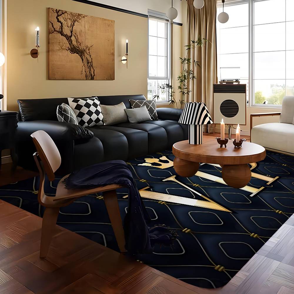 Laser VIP Room Mats Anti-slip Absorb Water Long Strip Cushion Bedroon Mat Household Carpets