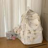 Schoolbag New High-value Fresh and Sweet National Style Literary Butterfly Backpack Junior High School Students Lightweight Large-capacity Backpack