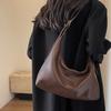 Large Capacity Bag for Women, New Soft Leather Crossbody Bag, Casual Shoulder Bag, Textured Commuting Tote Bag