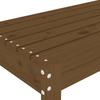 Garden Bench Honey Brown 80 X 38 X 45 Cm Solid Pine Wood