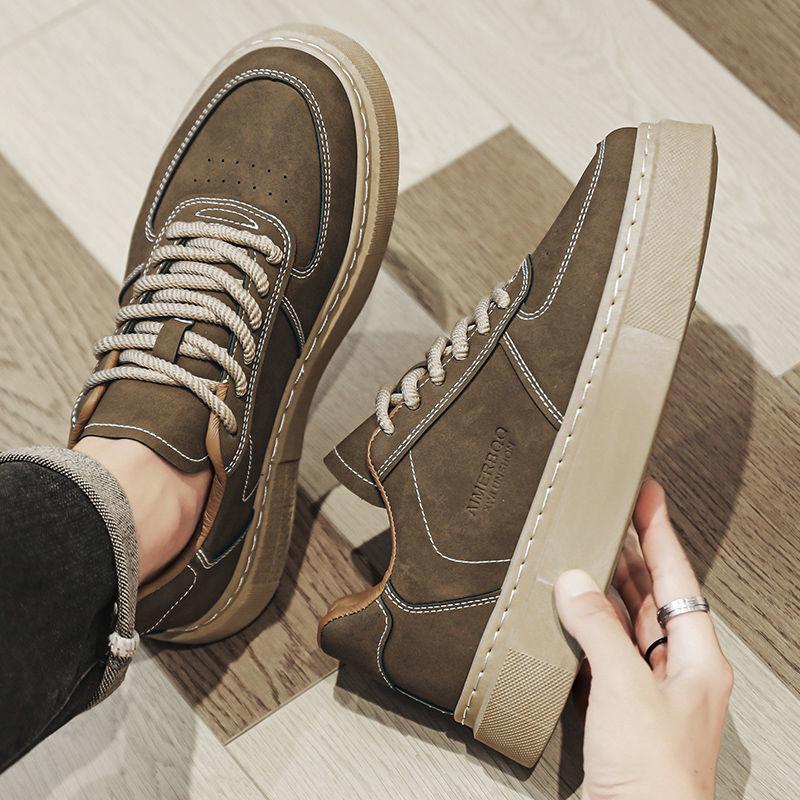 

Мужские ретро кеды цвета хаки и черного - Толстая подошва, увеличивающие рост, повседневные, универсальные, из микрофибры 39